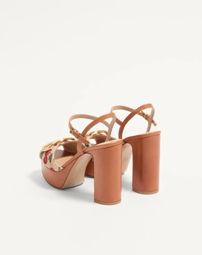 Vlogo Signature Cherryfic Platform Sandal 115Mm Vlogo Signature Cherryfic Platform Sandal 115Mm