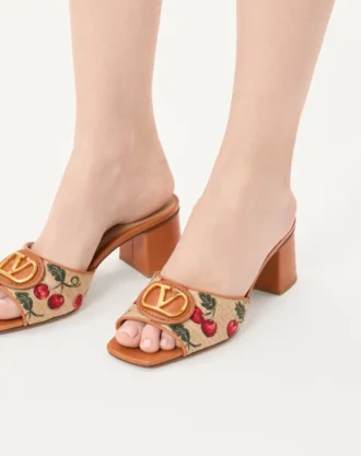 Vlogo Signature Cherryfic Slide Sandal 60Mm