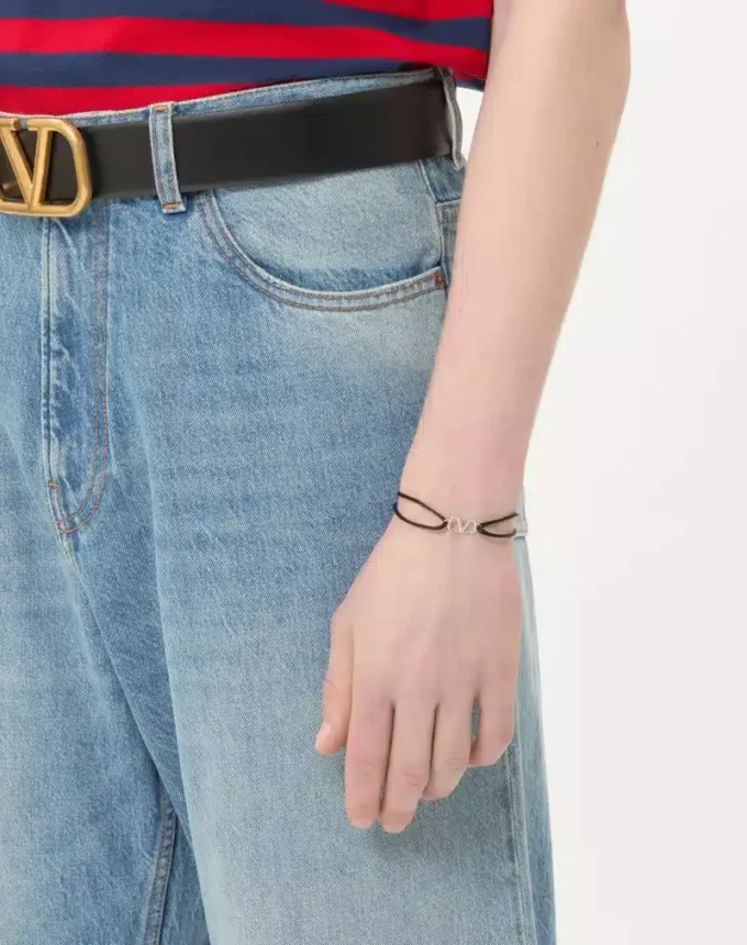 Vlogo Signature Cotton Bracelet