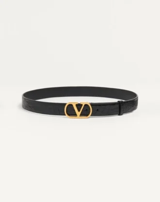 Vlogo Signature Crocodile Belt 30 Mm