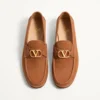 Vlogo Signature Deerskin Suede Loafer