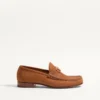 Vlogo Signature Deerskin Suede Loafer
