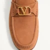 Vlogo Signature Deerskin Suede Loafer