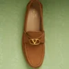 Vlogo Signature Deerskin Suede Loafer