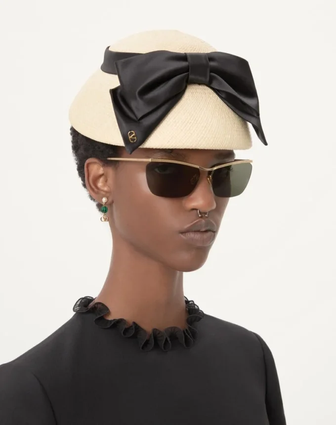 Vlogo Signature Earrings In Metal, Pearl And Knurled Glass Vlogo Signature Earrings In Metal, Pearl And Knurled Glass