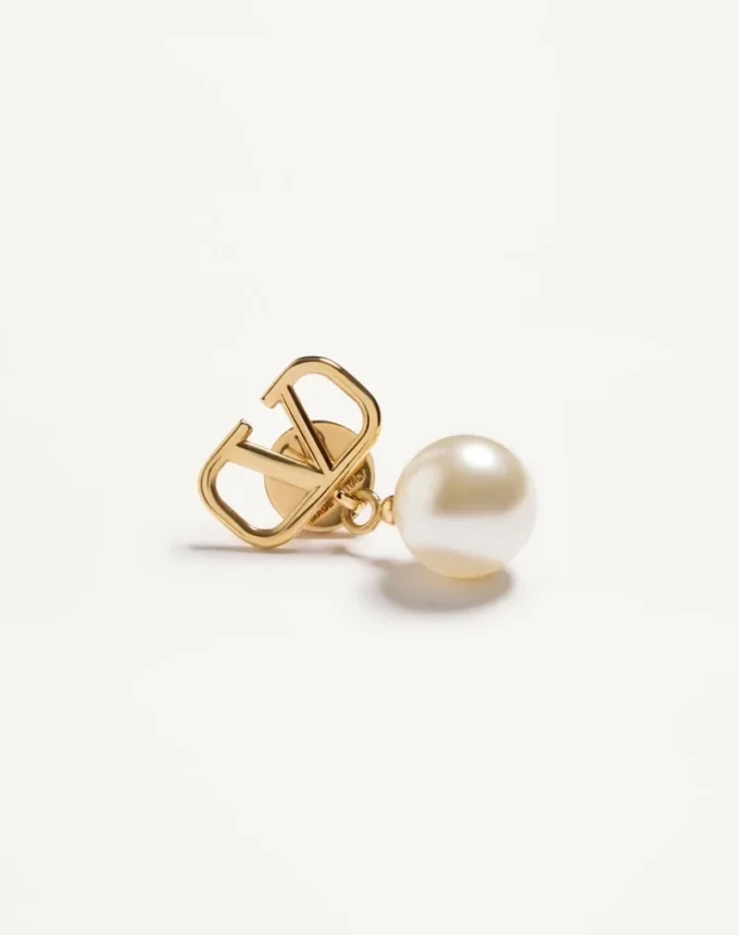 Vlogo Signature Earrings With Swarovski® Pearls
