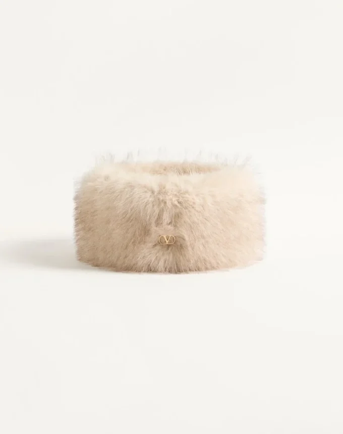 VLogo Signature Faux Fur Headband