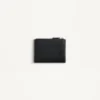 Vlogo Signature Grainy Calfskin Card Holder