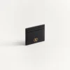 VLogo Signature Grainy Calfskin Card Holder