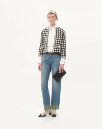 Vlogo Signature Grainy Calfskin Clutch Bag