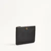 Vlogo Signature Grainy Calfskin Clutch Bag Vlogo Signature Grainy Calfskin Clutch Bag