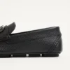 Vlogo Signature Grainy Calfskin Driving Shoe