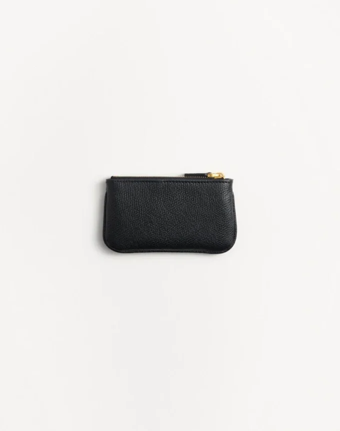 Vlogo Signature Grainy Calfskin Key Ring