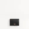 VLogo Signature Grainy Calfskin Wallet