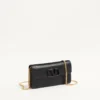 Vlogo Signature Grainy Calfskin Wallet With Chain Vlogo Signature Grainy Calfskin Wallet With Chain