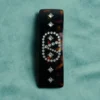 Vlogo Signature Hair Clip In Resin, Metal And Crystals