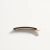 Vlogo Signature Hair Clip In Resin, Metal And Swarovski® Crystals