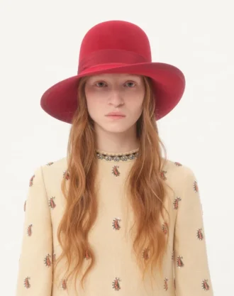 Vlogo Signature Hat In Lapin Fabric