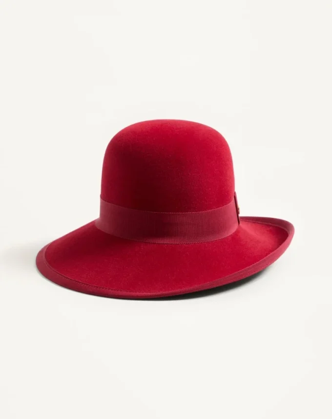 Vlogo Signature Hat In Lapin Fabric