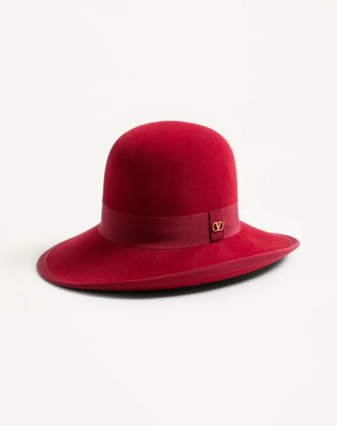 Vlogo Signature Hat In Lapin Fabric