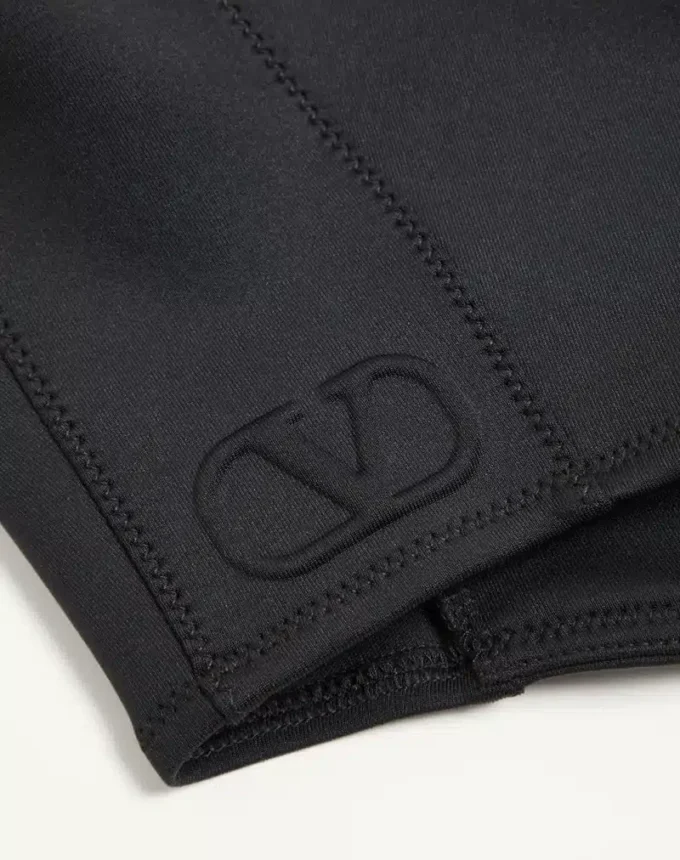 VLogo Signature Jersey Hood With Zip