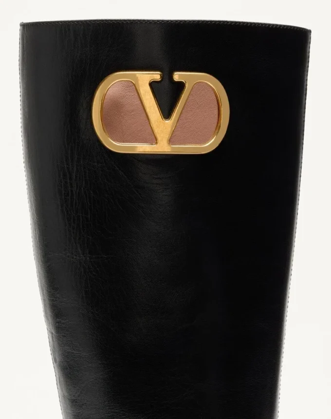 Vlogo Signature Kidskin Boot 20Mm Vlogo Signature Kidskin Boot 20Mm
