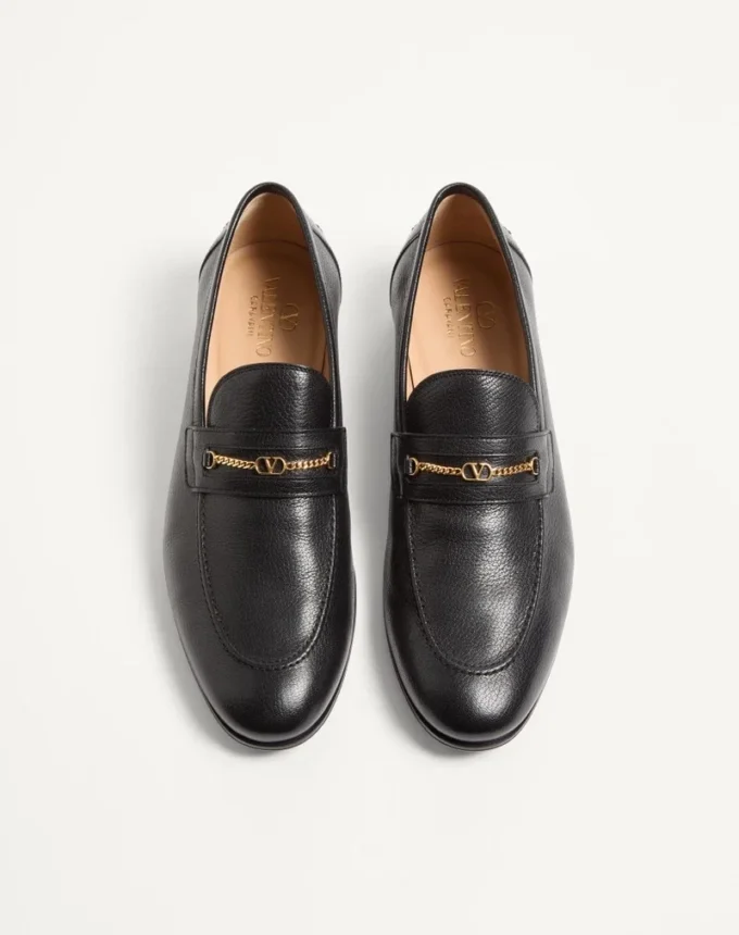 Vlogo Signature Kidskin Moccasin