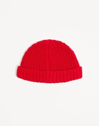 VLOGO SIGNATURE KNITTED COTTON BEANIE