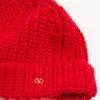 VLOGO SIGNATURE KNITTED COTTON BEANIE