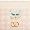 Vlogo Signature Le Chat De La Maison Cardholder in grainy calfskin Vlogo Signature Le Chat De La Maison Cardholder in grainy calfskin