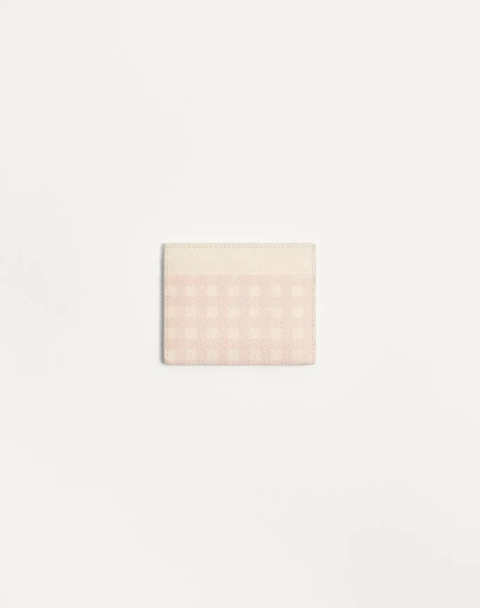 Vlogo Signature Le Chat De La Maison Cardholder in grainy calfskin Vlogo Signature Le Chat De La Maison Cardholder in grainy calfskin