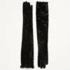 VLogo Signature Long Chenille Gloves