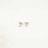 VLogo Signature Metal And Pearl Earrings