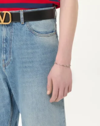 Vlogo Signature Metal Bracelet