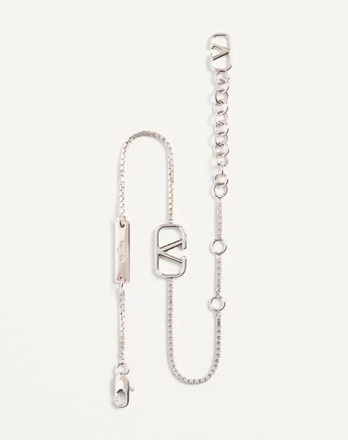 Vlogo Signature Metal Bracelet