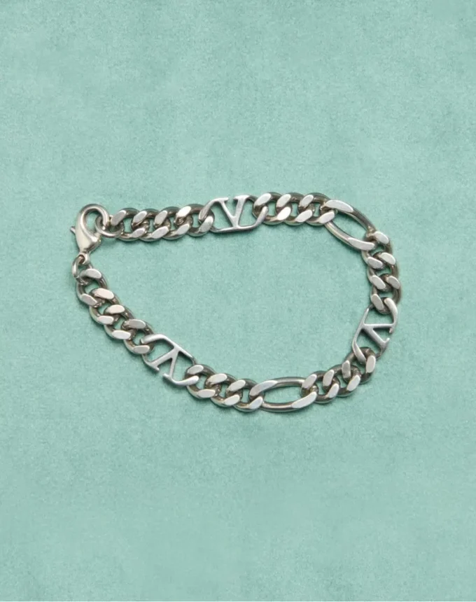Vlogo Signature Metal Bracelet