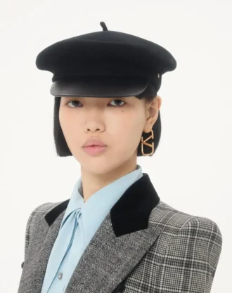 Vlogo Signature Metal Earrings