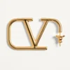 Vlogo Signature Metal Earrings
