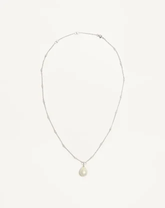Vlogo Signature Metal, Pearl And Swarovski® Crystal Necklace
