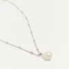 Vlogo Signature Metal, Pearl And Swarovski® Crystal Necklace Vlogo Signature Metal, Pearl And Swarovski® Crystal Necklace