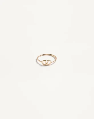 VLOGO SIGNATURE METAL RING
