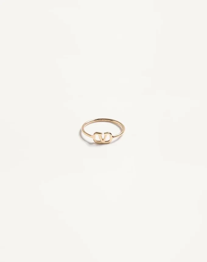 VLOGO SIGNATURE METAL RING