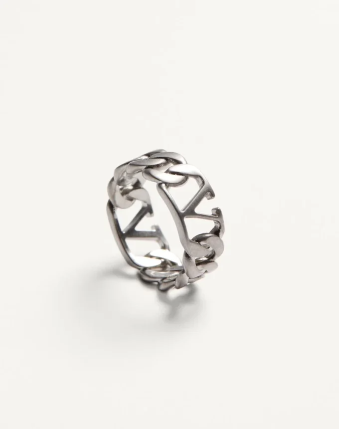 Vlogo Signature Metal Ring