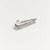 Vlogo Signature Metal Tie Clip With Swarovski® Crystals And Pearl Vlogo Signature Metal Tie Clip With Swarovski® Crystals And Pearl