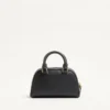 VLogo Signature Mini Bowling Bag in Grainy Calfskin VLogo Signature Mini Bowling Bag in Grainy Calfskin