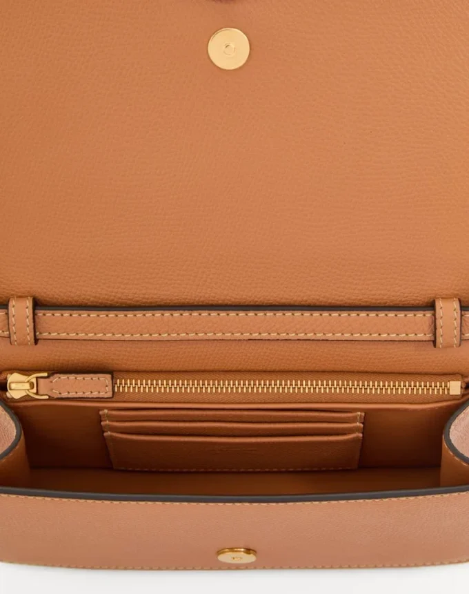 Vlogo Signature Mini Shoulder Bag In Jacquard Raffia With Cherryfic Pattern