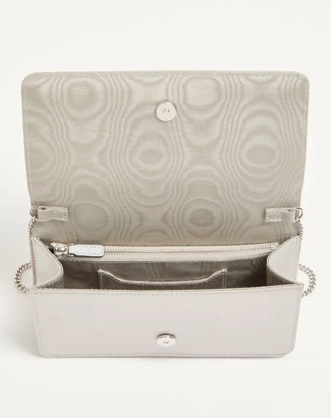 Vlogo Signature Mini Shoulder Bag with Sparkling Embroidery Vlogo Signature Mini Shoulder Bag with Sparkling Embroidery