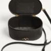 Vlogo Signature Mini Vanity Bag In Grainy Calfskin