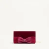 Vlogo Signature Mini Velvet Shoulder Bag