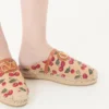 Vlogo Signature Mule With Cherryfic Motif 25Mm